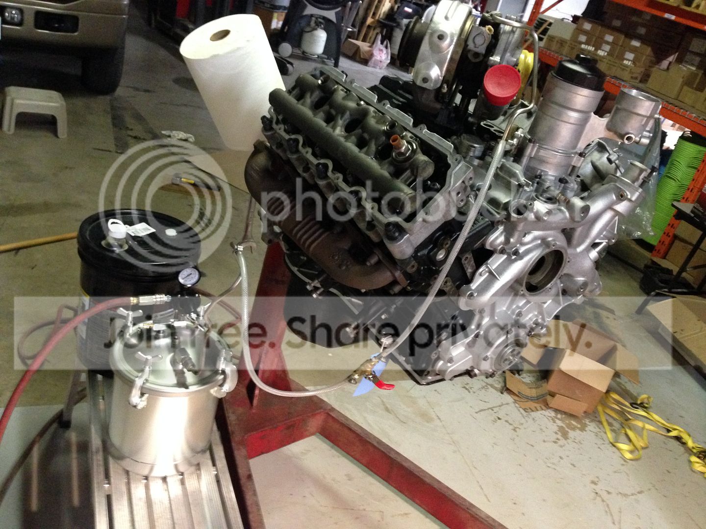 Priming Oil System On Engine Stand Ford Powerstroke Diesel Forum